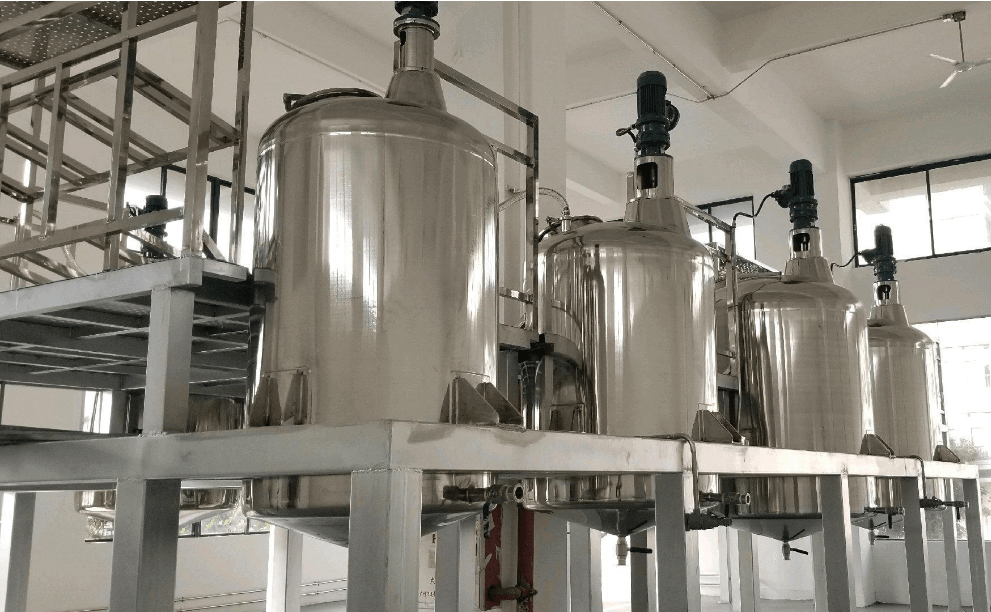 （圖：洗衣液生產車間）