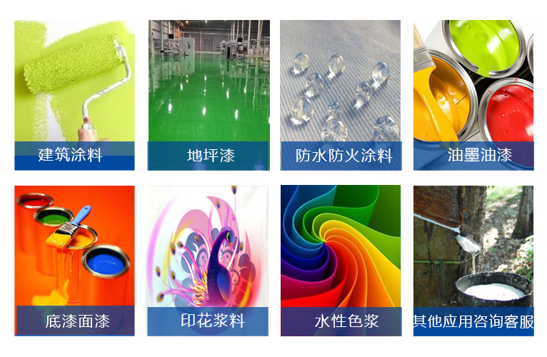 （圖：涂料消泡劑運用領域）