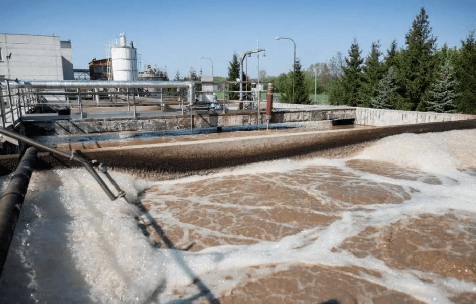 （圖：廢水處理消泡劑使用場景）